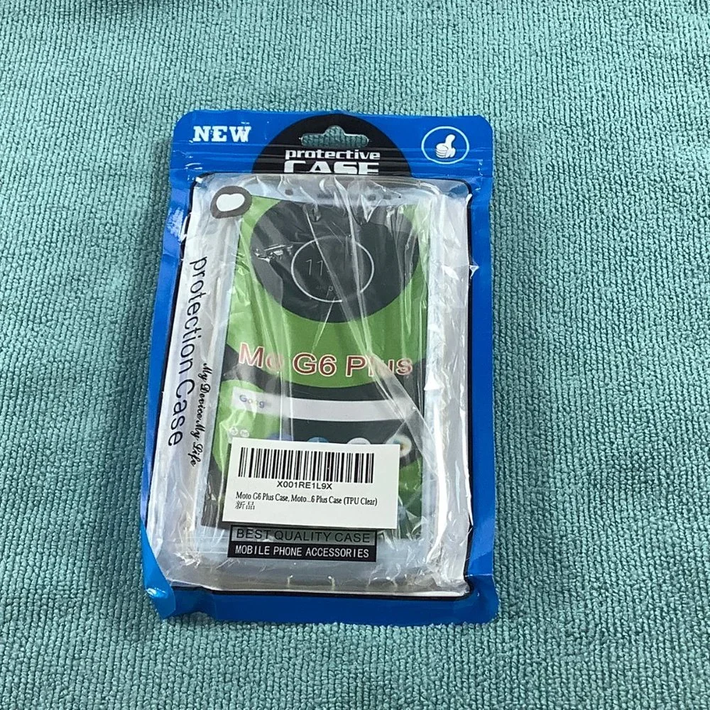 NEW Motorola Moto G6 Plus Case Cover Corner Cushion Clear